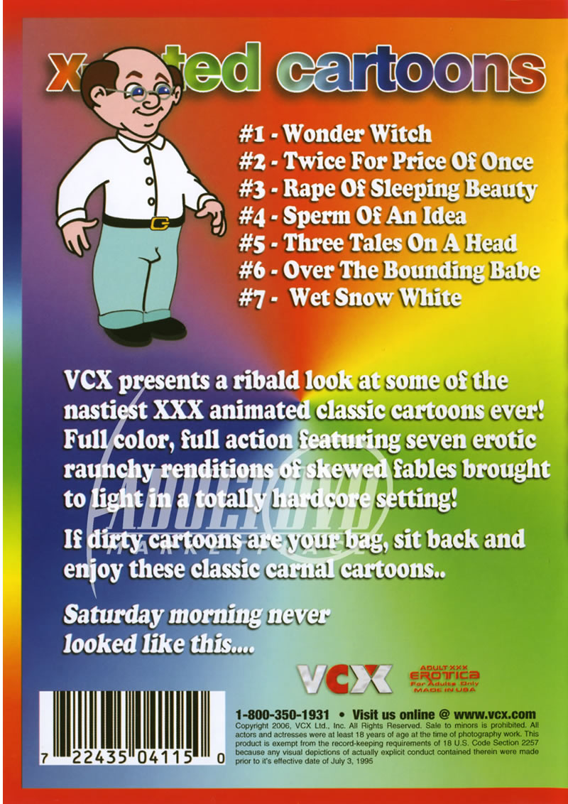 X-Rated Cartoons - DVD - VCX