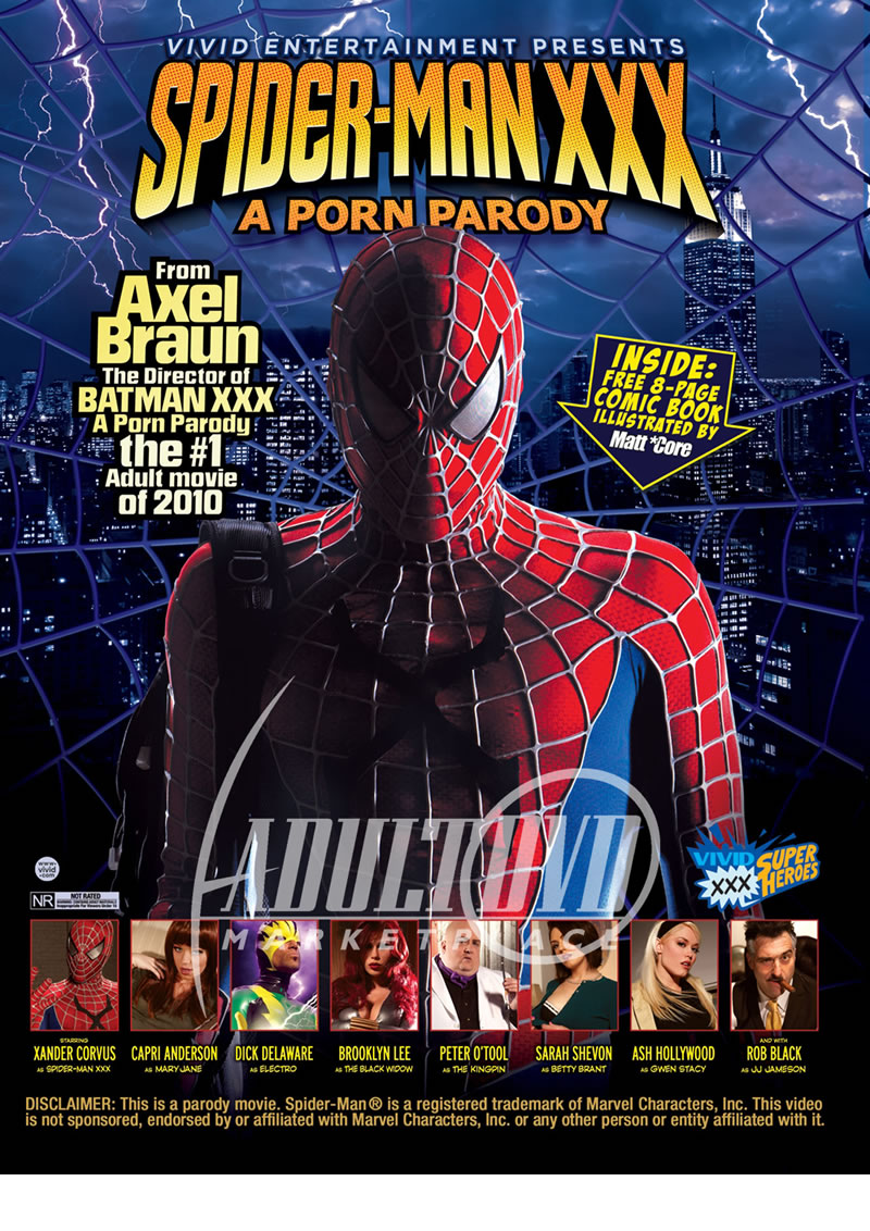Spiderman xxx a porn parody