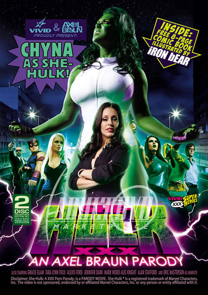 Chyna as she hulk porn