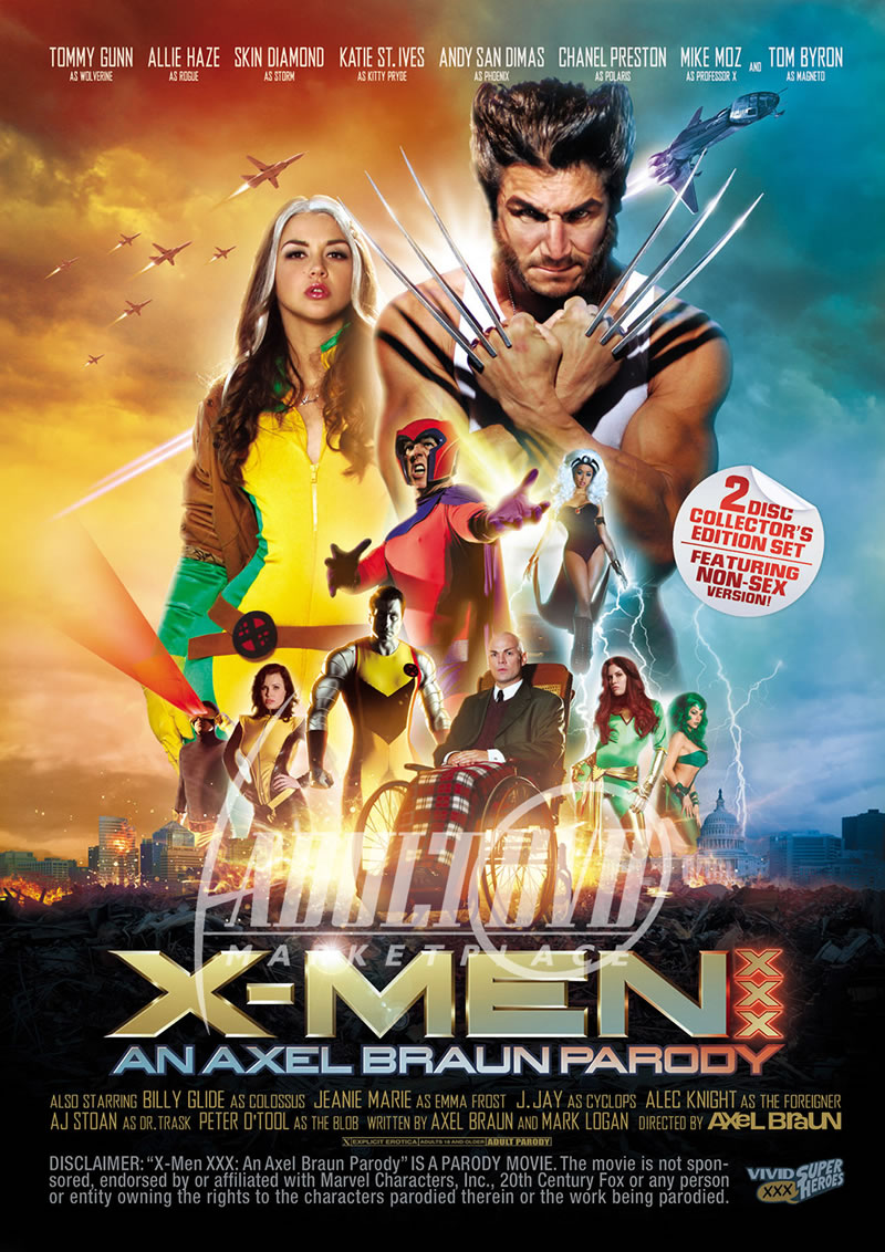 X Men XXX - DVD - Vivid