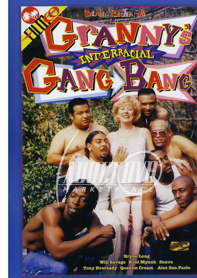 Granny Interracial Gangbang