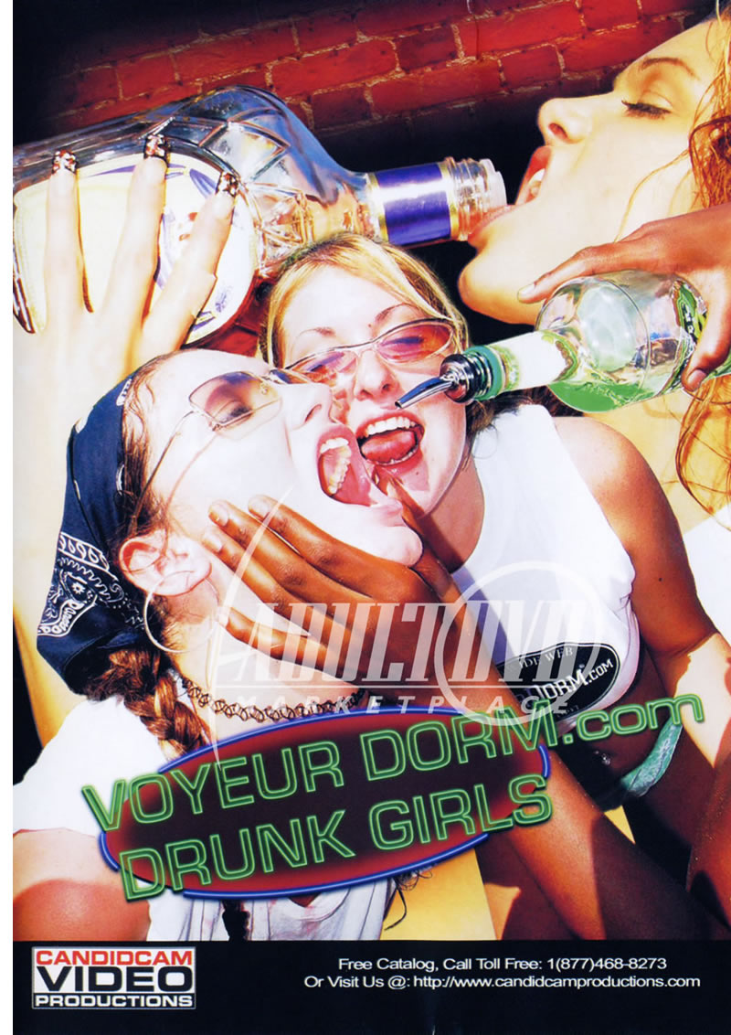 Voyeur Dorm Drunk Girls - DVD pic
